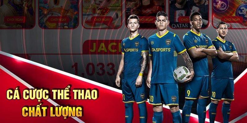 Hệ thống kèo thể thao j88 đa dạng 